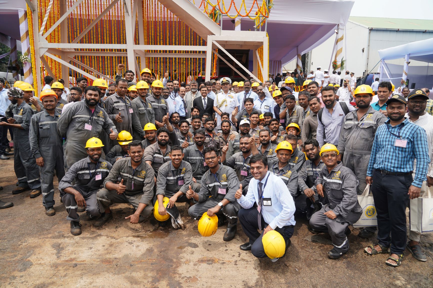 Launching Ceremony of Taragiri (Y-12653) Third Advanced Stealth Frigate of P17A-11th Sep 2022123